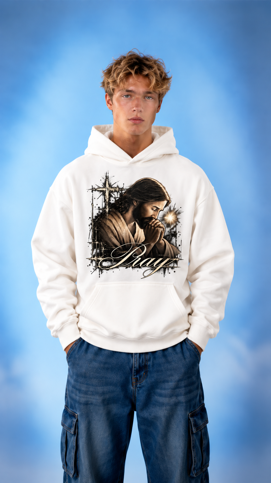 PRAY OVERSIZED HOODIE